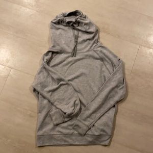 Nike Grey cowl neck hoodie